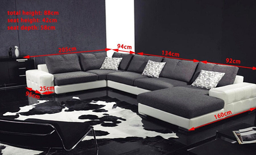 Paris Fabric Sofa Lounge Set